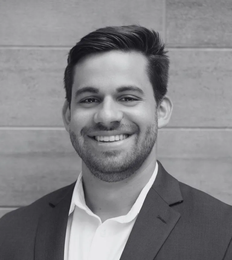 Dr. Ian Hurley Headshot in black and white